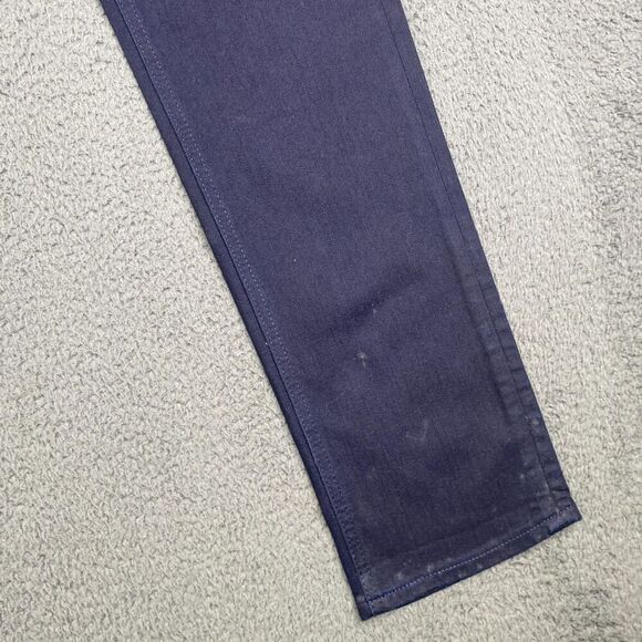 Levis 511 Jeans Mens 33x32 Blue Slim Fit Stretch Denim Pants Stain Flaw Commuter - Picture 5 of 14